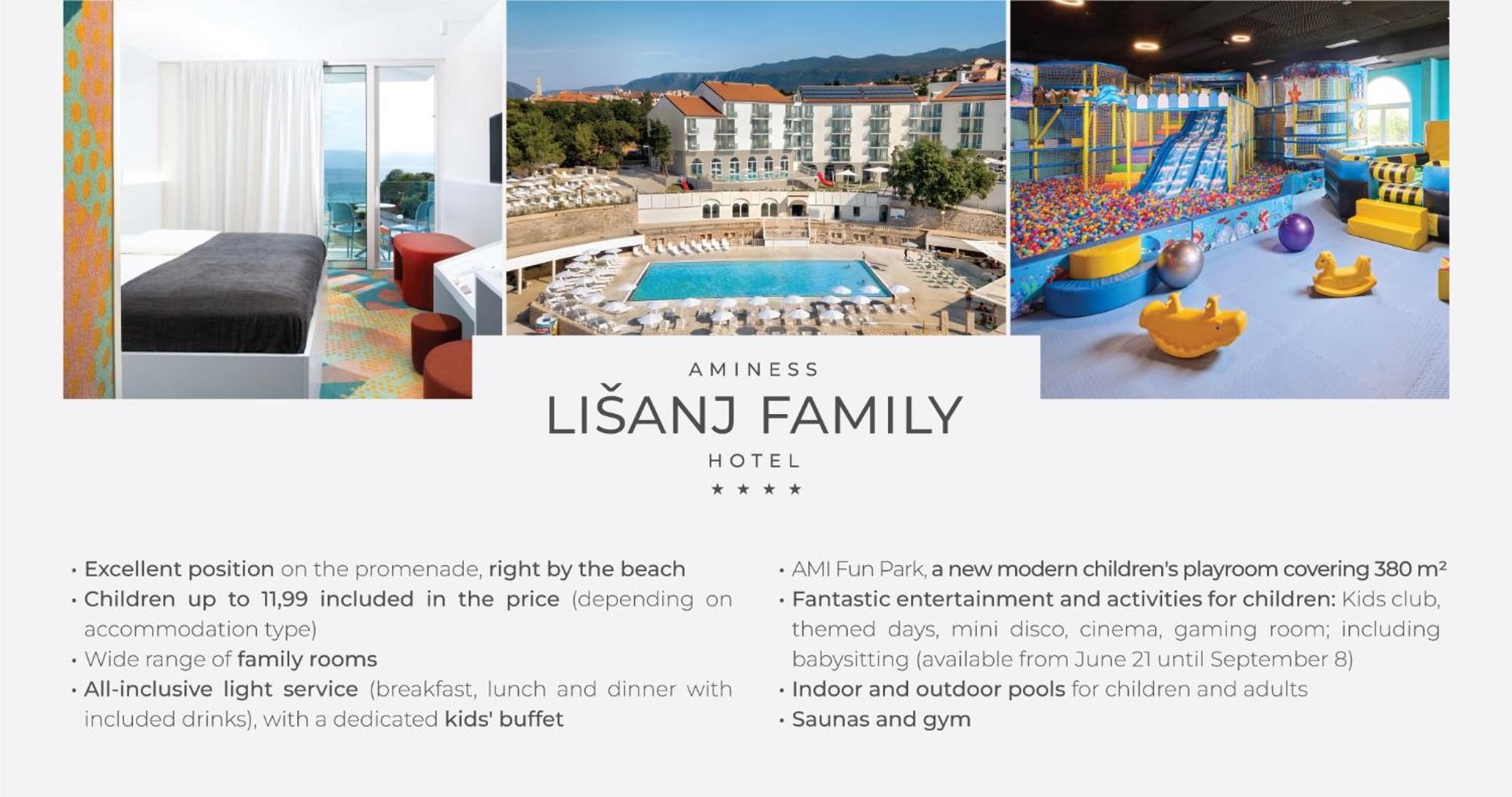 Aminess Vival Casa Lisanj Novi Vinodolski Exterior foto